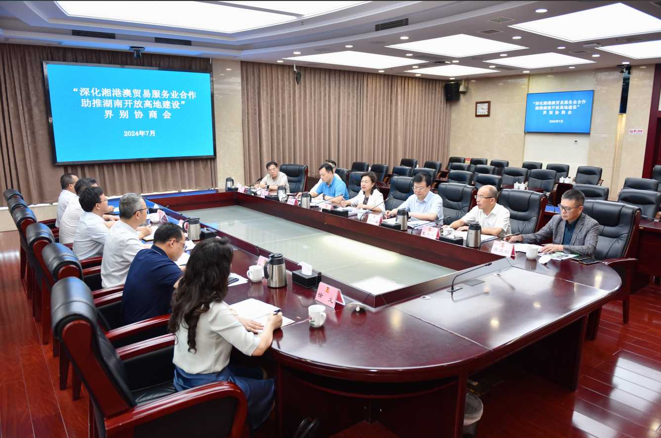 北冰建言：以科技合作為抓手，助推湘港澳服務(wù)貿(mào)易發(fā)展